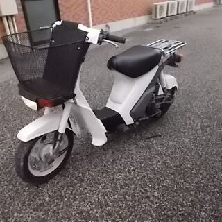 【購入済み】乗り易い！スズキスーパーモレFA14B　後期型（白）整備済み◆彦根市～の画像