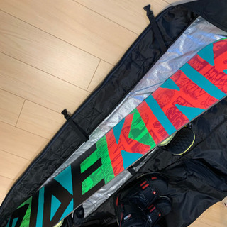 スノーボード　ハードセット(板、バイン、ブーツ、ケース)の画像