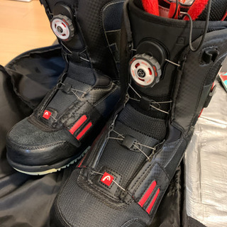 スノーボード　ハードセット(板、バイン、ブーツ、ケース)の画像