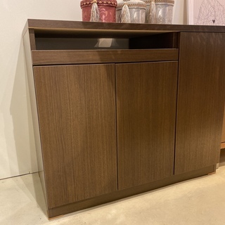 マルチ棚 収納棚 茶 中古品