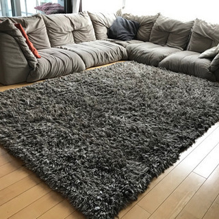 （取引中）シャギーラグカーペット　140cm×200cm