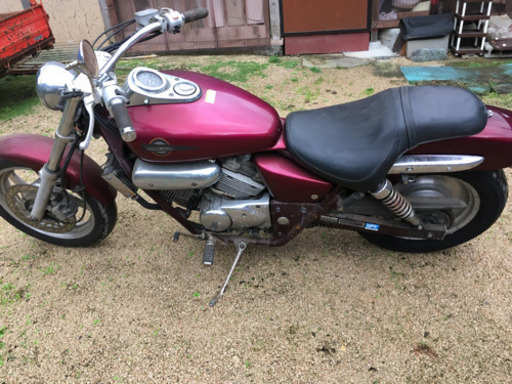 【取引中】Vツインマグナ ジャンク 部品取り レストア 書付