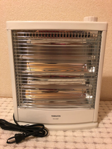 ※商談成立いたしました※  新品  未使用 YAMAZEN  電気ストーブ  2018年製 DS-D087 掲載11月13日まで