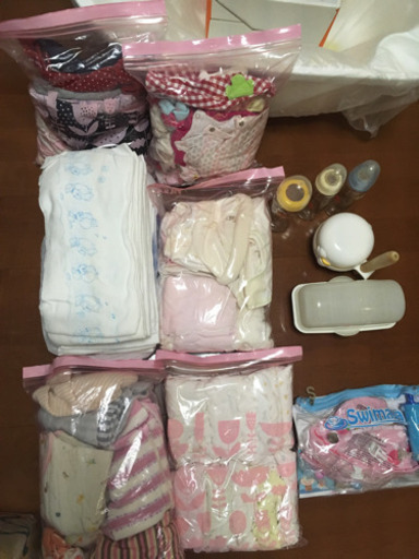 女の子 出産準備品セット