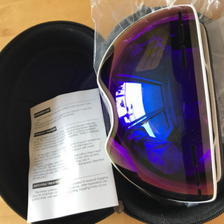 （未使用)スノーゴーグルの画像