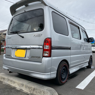 【貨物登録済】税金格安　エブリィ　エブリイワゴン　ターボ　5速　車検＝令和3年4月終わりまでの画像