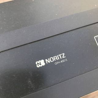 NORITZ LPガスファンヒーター GFH-4001S-W2 3.85kwの画像