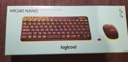 ロジクール ワイヤレスキーボード キーボードマウスセット MK240 logicool