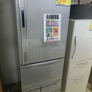 東芝　5ドア冷蔵庫428L　2010年製　高く買取るゾウ中間店