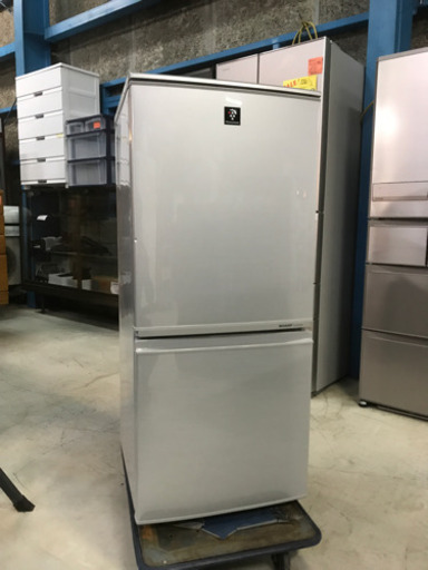 激安！SHARP ノンフロン冷凍冷蔵庫 SJ-PD14W-S 137L 2012年製