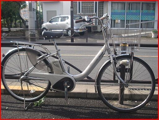 ★リサイクル＜中古車＞・電動アシスト・パナソニック・ビビNX・26インチ・シルバー・3.1Ahバッテリー