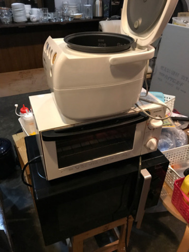 炊飯器・レンジ・トースター3点セット