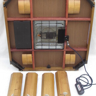 ☆無料☆地元のみ☆小泉　正方形　家具調こたつ☆中古品☆