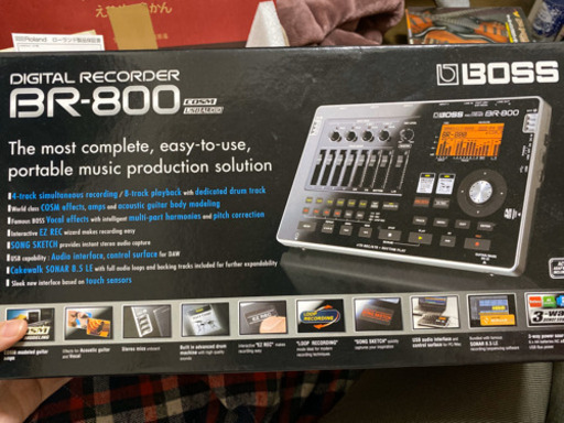 マルチトラックレコーダー　BOSS BR-800 