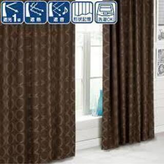 遮光1級カーテンと遮像レースカーテン