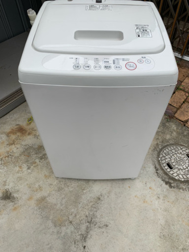 洗濯機4.5kg 【お取引中】