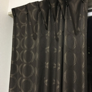 遮光1級カーテンと遮像レースカーテンの画像