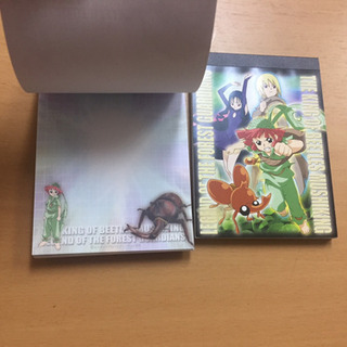 ムシキングメモ帳 2冊