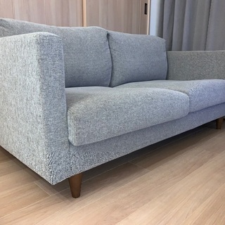 2人掛けソファ NOYES（ノイエス） NewSolt 色:グレー