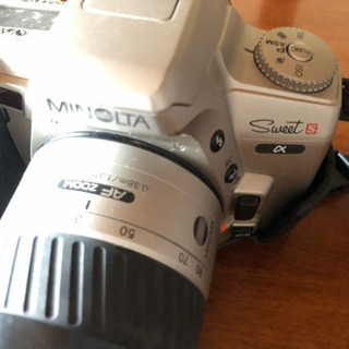 カメラ　　ジャンク扱いです。　ミノルタ　sweet s！の画像