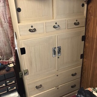 C1160☆桐箪笥　総桐箪笥　衣装箪笥　和箪笥　抽斗　和家具　伝統工芸 C1160☆桐箪笥総桐箪笥衣装箪笥和箪笥抽斗和家具伝統工芸