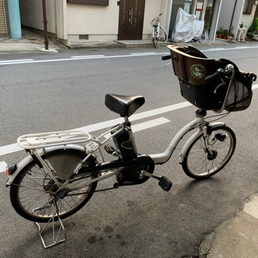 ★パナソニックPanasonicギュットミニ20インチ8.9Ahアイボリー電動自転車