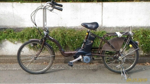 電動自転車♦︎8Ah2本バッテリー付♦︎Panasonic ギュットminiお譲りします