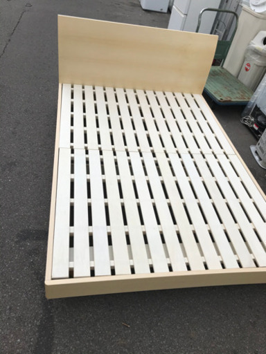 ダブルベット　マット選べます。フレームのみも販売 まぁさん売約