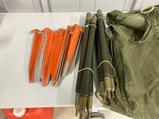 テント　米軍　パップ　中古　キャンプ