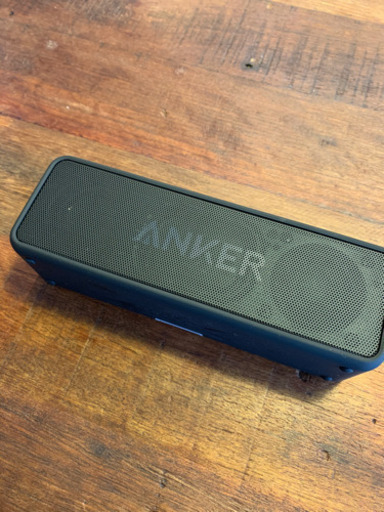Anker Soundcore 2 (12W Bluetooth5.0 スピーカー 24時間連続再生)【完全ワイヤレスステレオ対応/強化された低音 / IPX7防水規格 / デュアルドライバー/マイク内蔵】(ブラック)