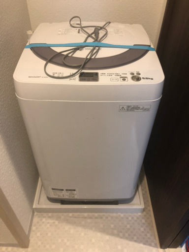 【譲り先決まりました】中古のため、ジャンク SHARP 洗濯機