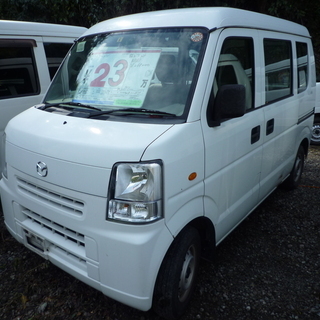 軽バン専門店在庫５０台　スクラムバン　車検２年付　２３万円　諸経...
