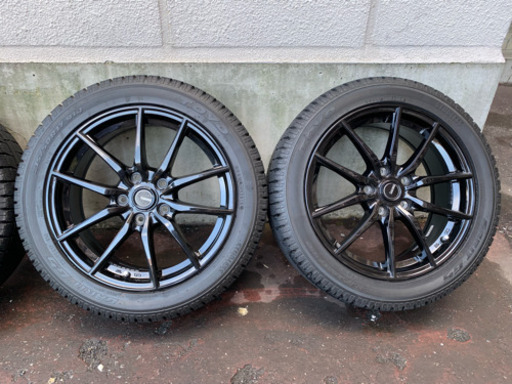 アルミ&スタッドレスタイヤ (215/50R17) 18年製