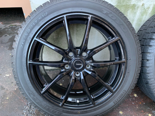 アルミ&スタッドレスタイヤ (215/50R17) 18年製