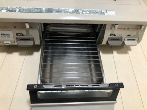 【中古】ガスコンロ【RT64JH-L】都市ガス用