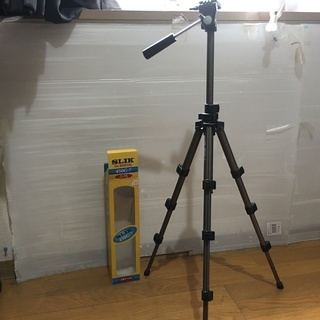 【ほぼ新品】旅行用カメラ三脚 Slik 450G-7 