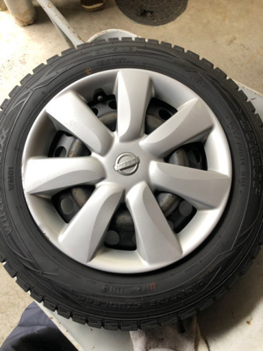 スタッドレスタイヤ ホイール4本セット 165/70R14 9分山