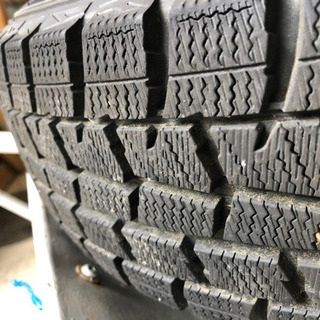 スタッドレスタイヤ ホイール4本セット 165/70R14 9分山