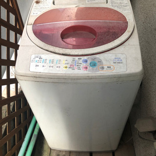 洗濯機　ジャンク　パーツ取りに！