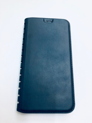 iPhone x/xs ケース ネイビー