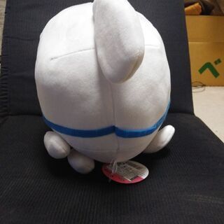 【500円！】新品未使用！クレヨンしんちゃん♪フワフワマシュマロな『シロ』ぬいぐるみ(* ´ ▽ ` *)の画像