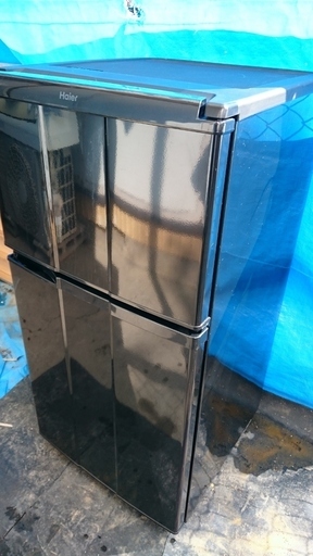 商談中！！Haier （ハイアール） 2枚ドア 冷凍 冷蔵庫 JR-M100C-K 　2011年製 人気のブラック