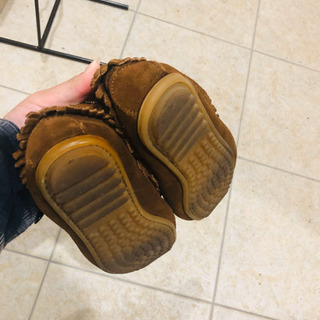 モカシン　フリンジ　コンチョ付き　ミネトンカ　サイズ8の画像
