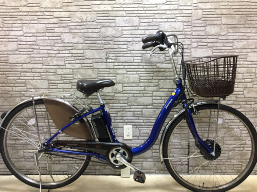 東京23区配達無料  2016年モデル 新基準  BS ブリジストン フロンティア  6Ah リチウム 電動自転車 中古 26