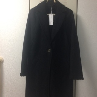 nbya フェイクムートンチェスターコート 新品