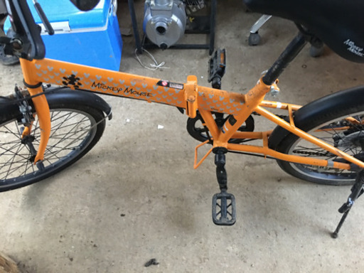 超美品折りたたみ自転車