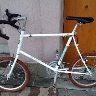 BRUNO[ブルーノ] 20吋ミニベロ(ドロップロード)16speed/ホワイト