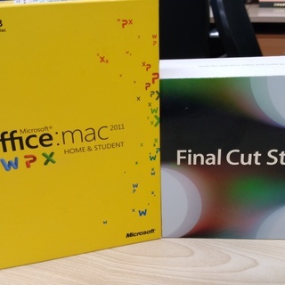 iMac2011 27inch ＋Final Cut Studio(インストール済)、Office(インストール済)の画像