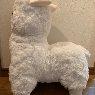 【未使用】アルパカッソ 白 ぬいぐるみの画像