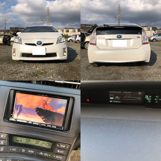 車検令和3年8月☆22年式☆プリウス☆Sツーリング☆HDDナビTV/DVD☆Bカメの画像
